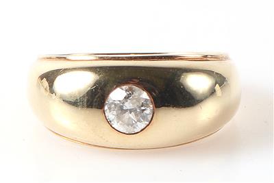 Brillant Ring ca. 0,40 ct - Gioielli e orologi