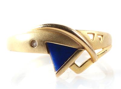 (Beh.) Lapis Lazuli Damenring - Jewellery and watches