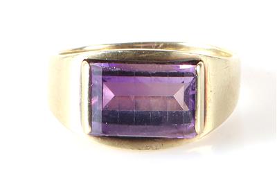 Amethyst Damenring - Schmuck und Uhren