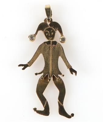 Harlekin Anhänger - Schmuck und Uhren