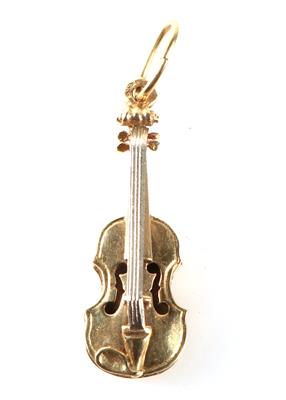 Anhänger "Geige" - Klenoty a Hodinky