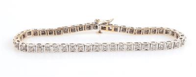 Brillant Armkette zus. ca. 2,10 ct - Gioielli e orologi