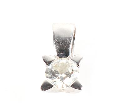 Brillantsolitär Anhänger ca. 0,30 ct - Schmuck und Uhren