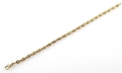 Brillantarmkette zus. ca. 0,45 ct - Jewellery and watches