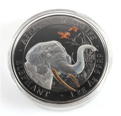 Münze "Somalia Elefant" - Klenoty a Hodinky