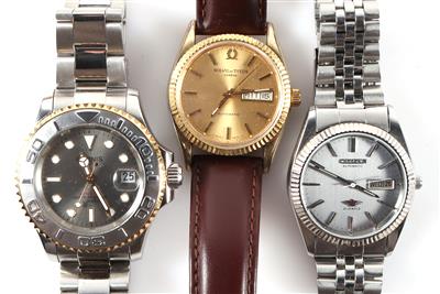 Konvolut 3 Armbanduhren - Watches