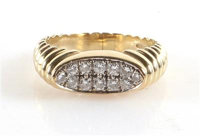 Brillantring 0,36 ct - Klenoty a Hodinky