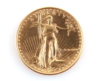 Goldmünze 10 Dollars "Gold Eagle" - Klenoty a Hodinky