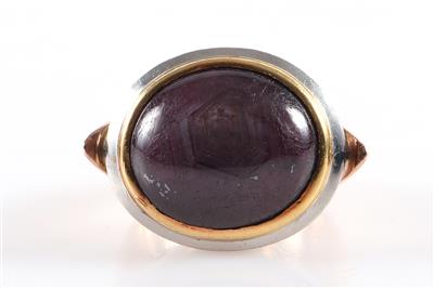 Moderner Sternrubin Ring - Gioielli e orologi