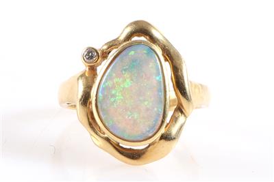 Moderner Opal Brillant Damenring - Gioielli e orologi