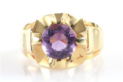 Amethyst Damenring - Klenoty a Hodinky