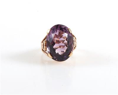 Amethyst Damenring ca. 12,00 ct - Gioielli e orologi