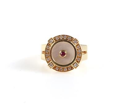 Brillant Rubin Ring - Jewellery and watches