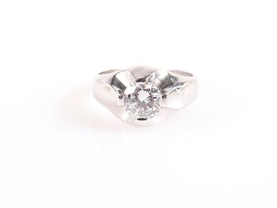 Brillantsolitärring ca. 1,15 ct - Weihnachtsauktion Schmuck und Uhren