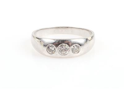 Brillant Ring zus. ca.0,55 ct - Schmuck und Uhren