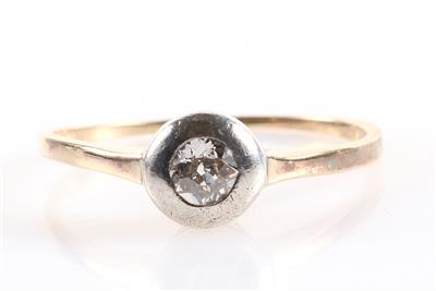 Diamant Damenring - Klenoty a Hodinky