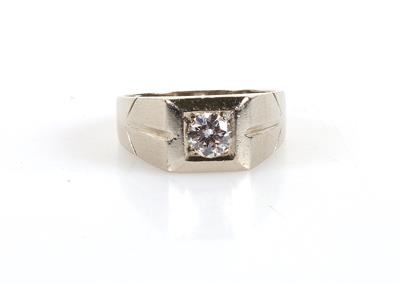 Brillantsolitär ca. 0,45 ct - Schmuck und Uhren