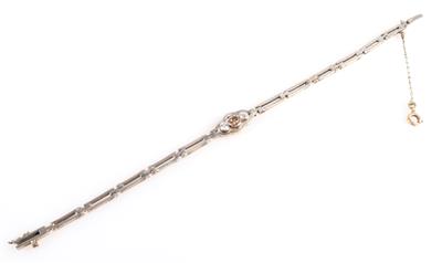 Diamant Armkette zus. ca. 0,65 ct - Jewellery and watches