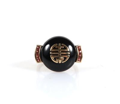 Onyx Damenring - Jewellery and watches