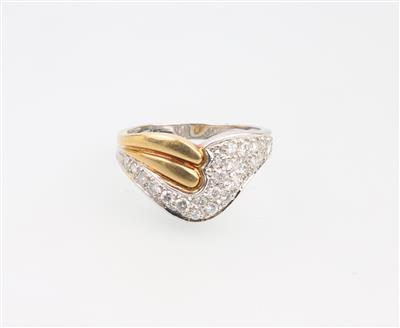 Brillantring zus. ca. 0,55 ct - Klenoty a Hodinky