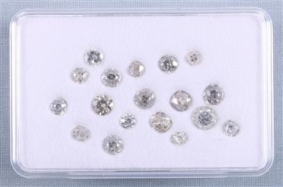 Lot aus losen Altschliffbrillanten zus. 5,21 ct - Schmuck und Uhren