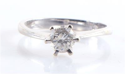 Brillantsolitärring 0,50 ct - Schmuck und Uhren