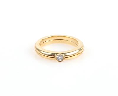 Aufklappbarer Brillant Ring - Schmuck und Uhren