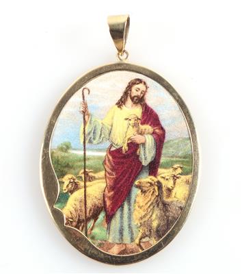 Heiligenanhänger "Jesus als Hirte" - Jewellery and watches