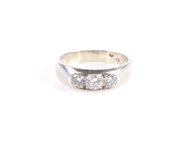 Brillantring zus. ca. 0,55 ct - Schmuck und Uhren