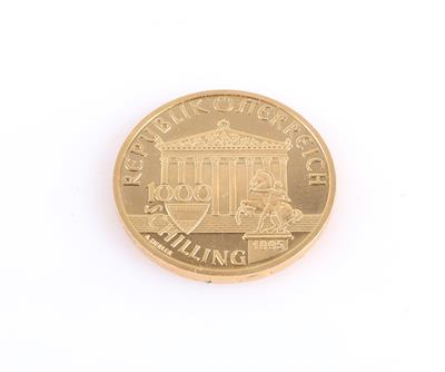 Goldmünze ATS 1000,-"100 Jahre Olympische Spiele 1896-1996" - Gioielli e orologi