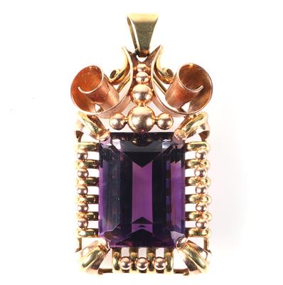 Amethyst Anhänger - Schmuck und Uhren