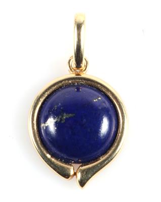 Behandelter Lapis Lazuli Anhänger - Schmuck und Uhren