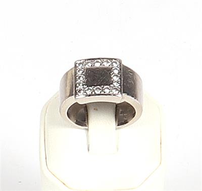 Brillant Damenring zus. ca. 0,45 ct - Schmuck und Uhren