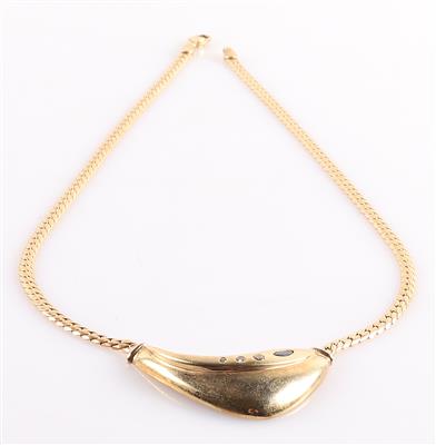 Brillant Saphir Collier - Klenoty a Hodinky