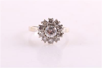 Brillantring zus. ca. 1,20 ct - Klenoty a Hodinky