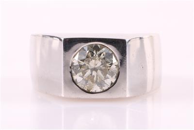 Brillantsolitärring ca. 2,00 ct - Frühjahrsauktion Schmuck und Uhren