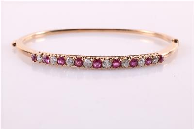 Diamant Rubinarmreif - Jewellery and watches
