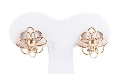 Ohrclips "Blumen" - Jewellery and watches