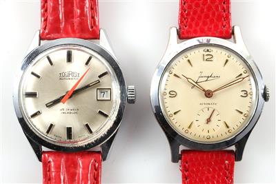 2 Armbanduhren Junghans/ Tourist - Gioielli e orologi