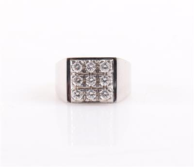Brillant Ring zus. ca.0,55 ct - Jewellery and watches