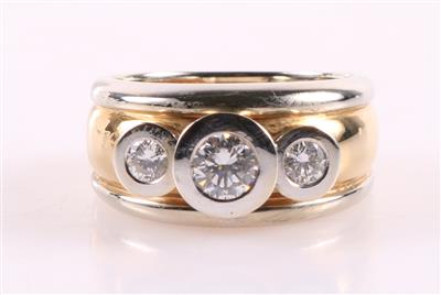 Brillant Ring zus. ca.0,75 ct - Gioielli e orologi