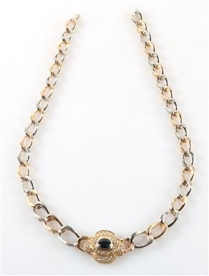 Brillant Saphir Collier - Klenoty a Hodinky