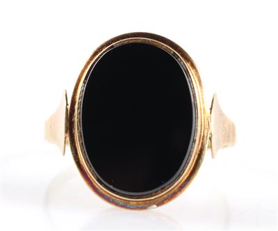 Onyx Damenring - Schmuck und Uhren