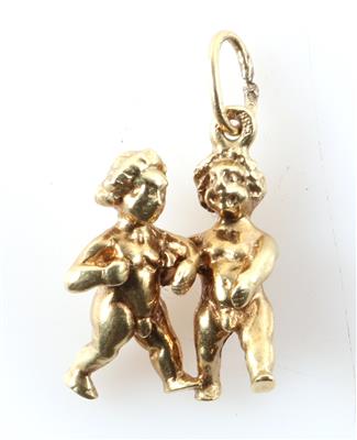 Sternzeichenanhänger "Zwillinge" - Schmuck und Uhren