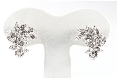 Brillant-Diamant-Ohrclips zus. ca. 0,95 ct - Gioielli e orologi