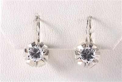 Brillant Ohrringe zus. ca. 0,70 ct - Schmuck und Uhren