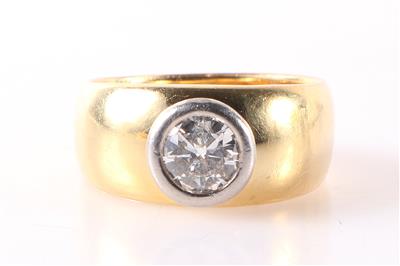 Brillantsolitärring ca. 0,80 ct - Gioielli e orologi