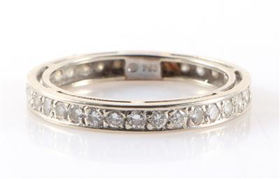 Brillant Memory Ring zus. ca. 0,90 ct - Jewellery and watches