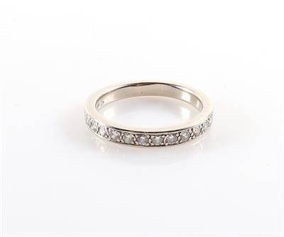 Brillant Memoryring zus. ca. 0,45 ct - Jewellery and watches