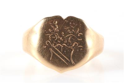 Ring mit Wappengravur - Gioielli e orologi